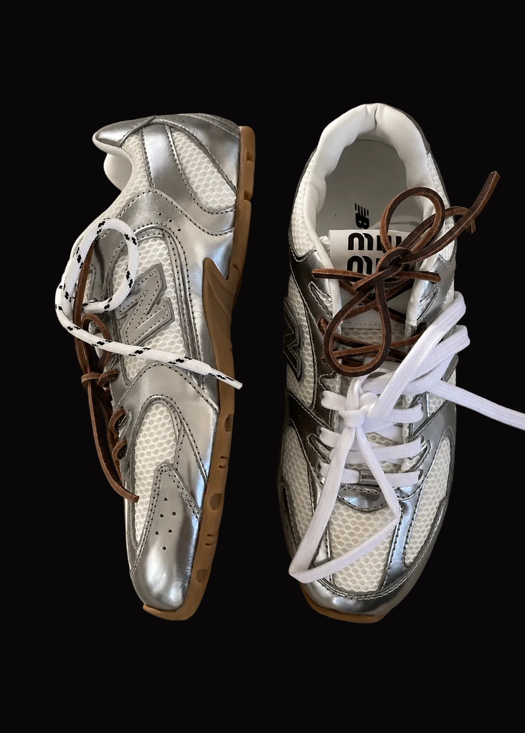 New Balance x MiuMiu ‘Silver’